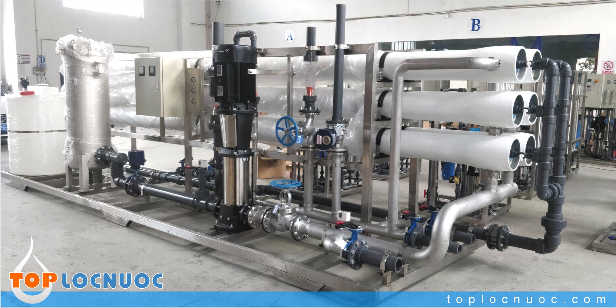 Máy lọc nước cho Bệnh viện công suất lớn