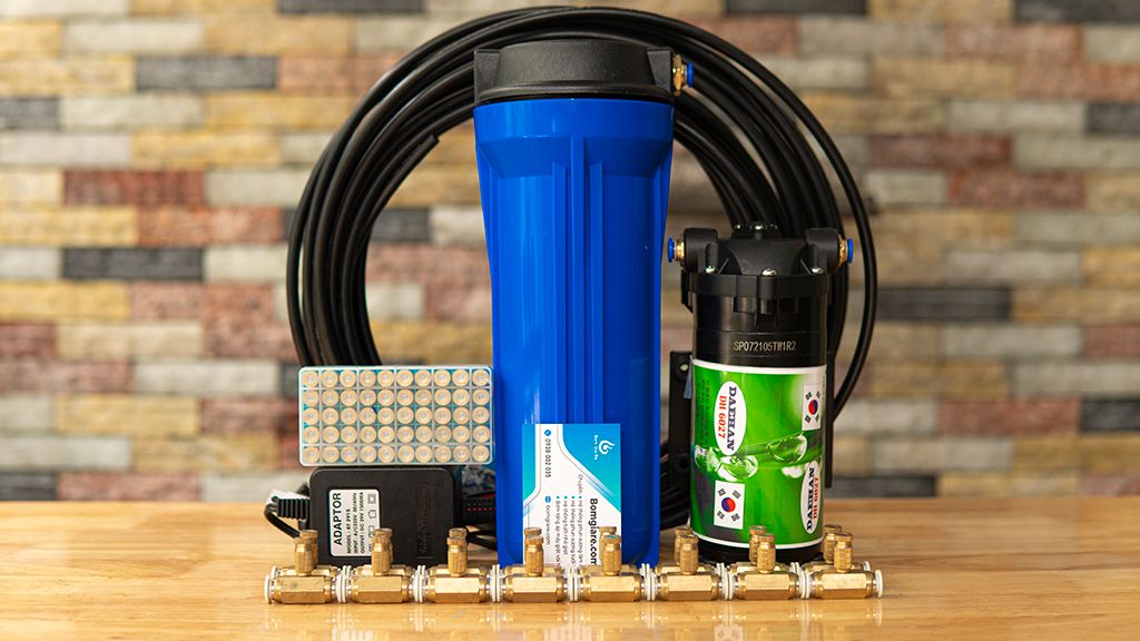 Bộ lọc nước đơn giản cho Máy phun sương