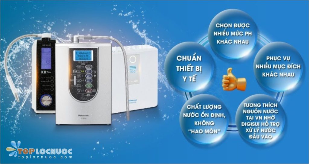 Máy lọc nước ion kiềm nội địa Nhật Bản có tốt không?