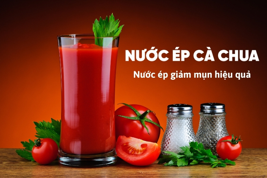 nước uống đẹp da trị mụn