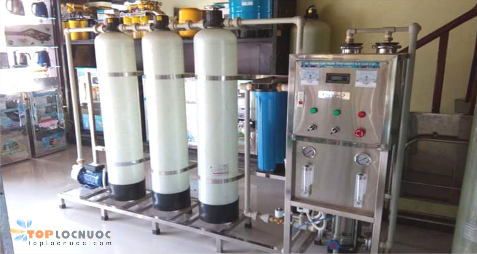 Hệ thống lọc nước tinh khiết ăn uống tại Công ty