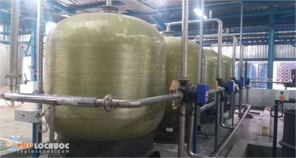 Hệ thống xử lý nước lọc thô lọc tổng