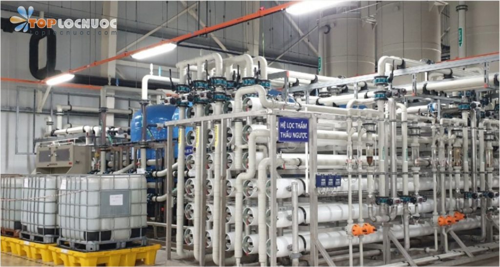 Hệ thống lọc nước cho Nhà máy