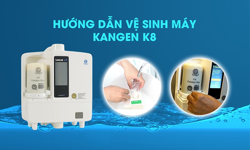 Hướng dẫn cách vệ sinh Máy lọc nước ion kiềm