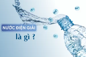 Công dụng của nước điện giải với sức khỏe