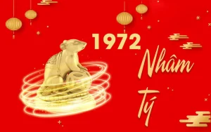 Người Tuổi Nhâm Tý sinh năm 1972 thuộc mệnh gì, cung gì, tuổi con gì?