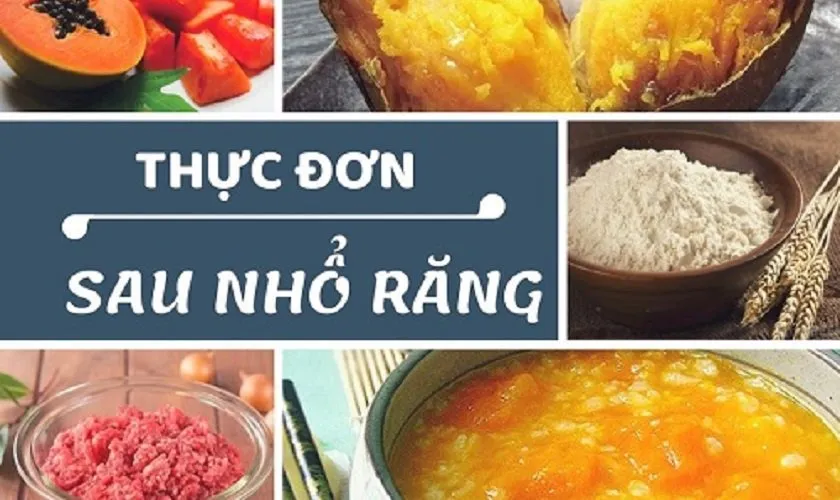 Những loại thực phẩm nào nên ăn sau khi nhổ răng khôn?