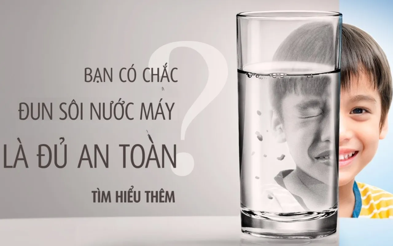Nước máy đun sôi có uống được không? Cách dùng nước máy an toàn