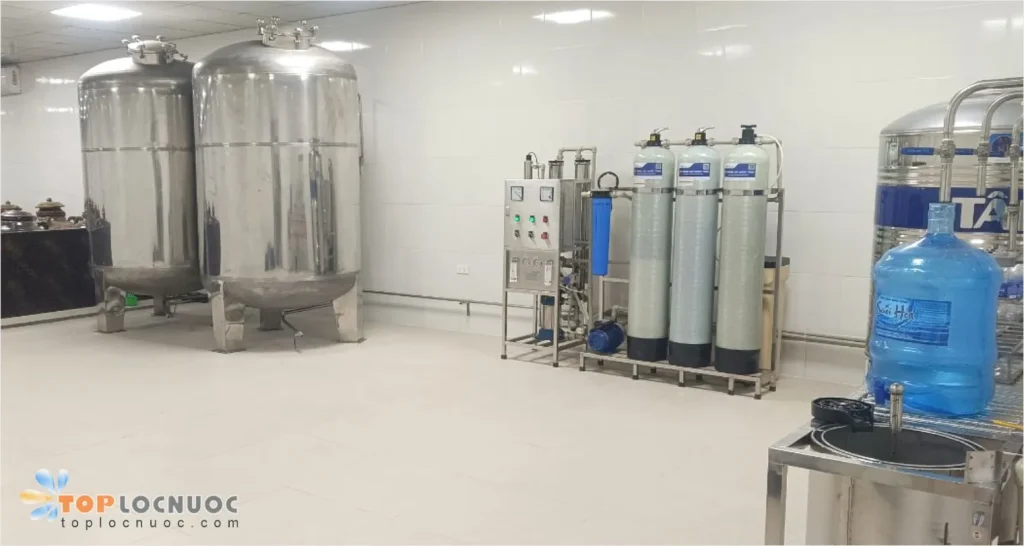 Máy lọc nước Công nghiệp 250l/h cho Nhà xưởng, Nhà máy