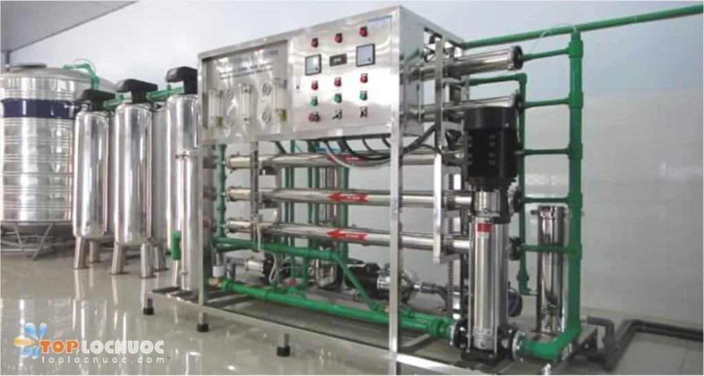 Hệ thống Máy lọc nước 1500l/h cho Nhà xưởng, Nhà máy