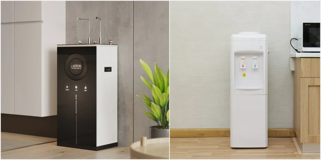 Nên mua Máy lọc nước, Cây nước nóng lạnh loại nào tốt nhất?