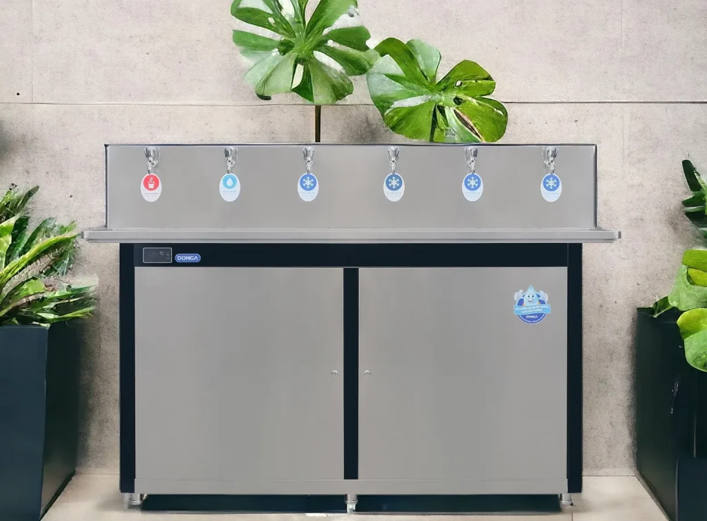 Tủ cấp nước Nóng Lạnh 6 vòi cho Nhà xưởng, Nhà máy