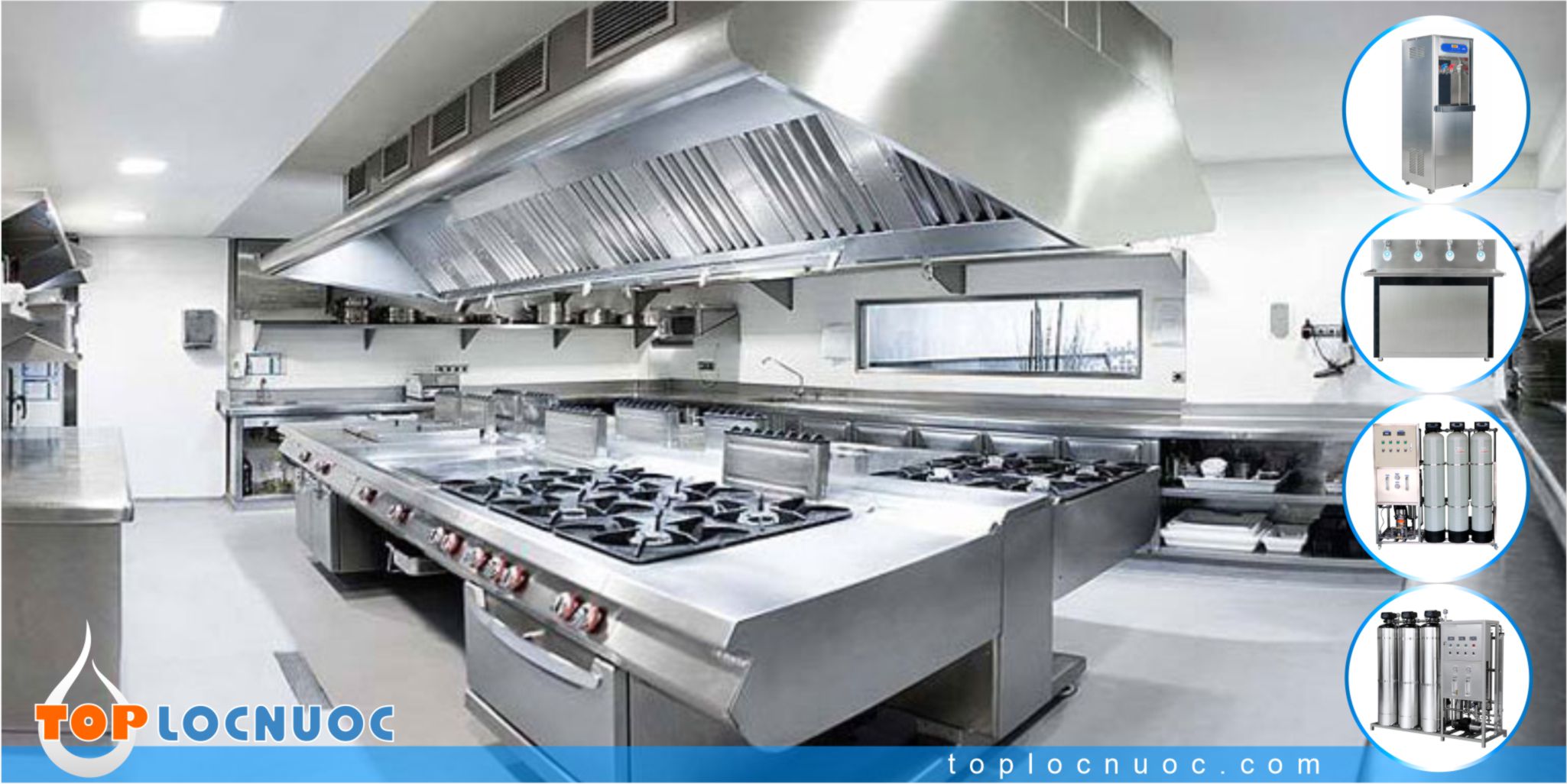 Lắp đặt hệ thống lọc nước công nghiệp cho chuỗi Nhà hàng, Quán ăn