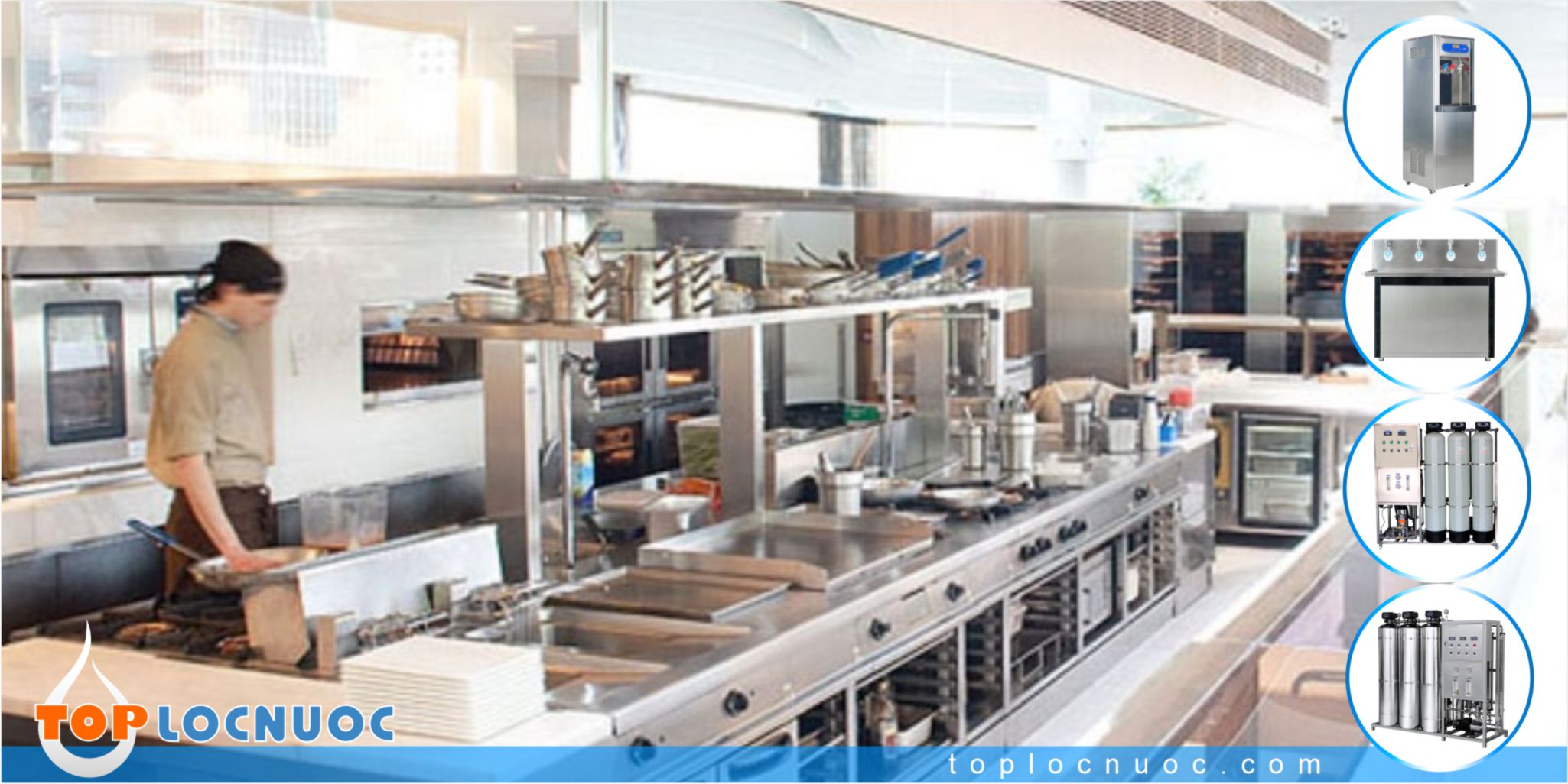 Hệ thống lọc tổng cho Nhà hàng chất lượng cao, đạt chuẩn của Bộ Y tế