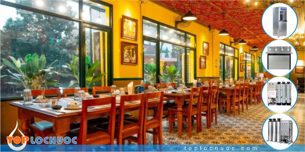 Máy lọc nước cho Nhà hàng, Khách sạn: Thiết bị quan trọng cần lắp đặt