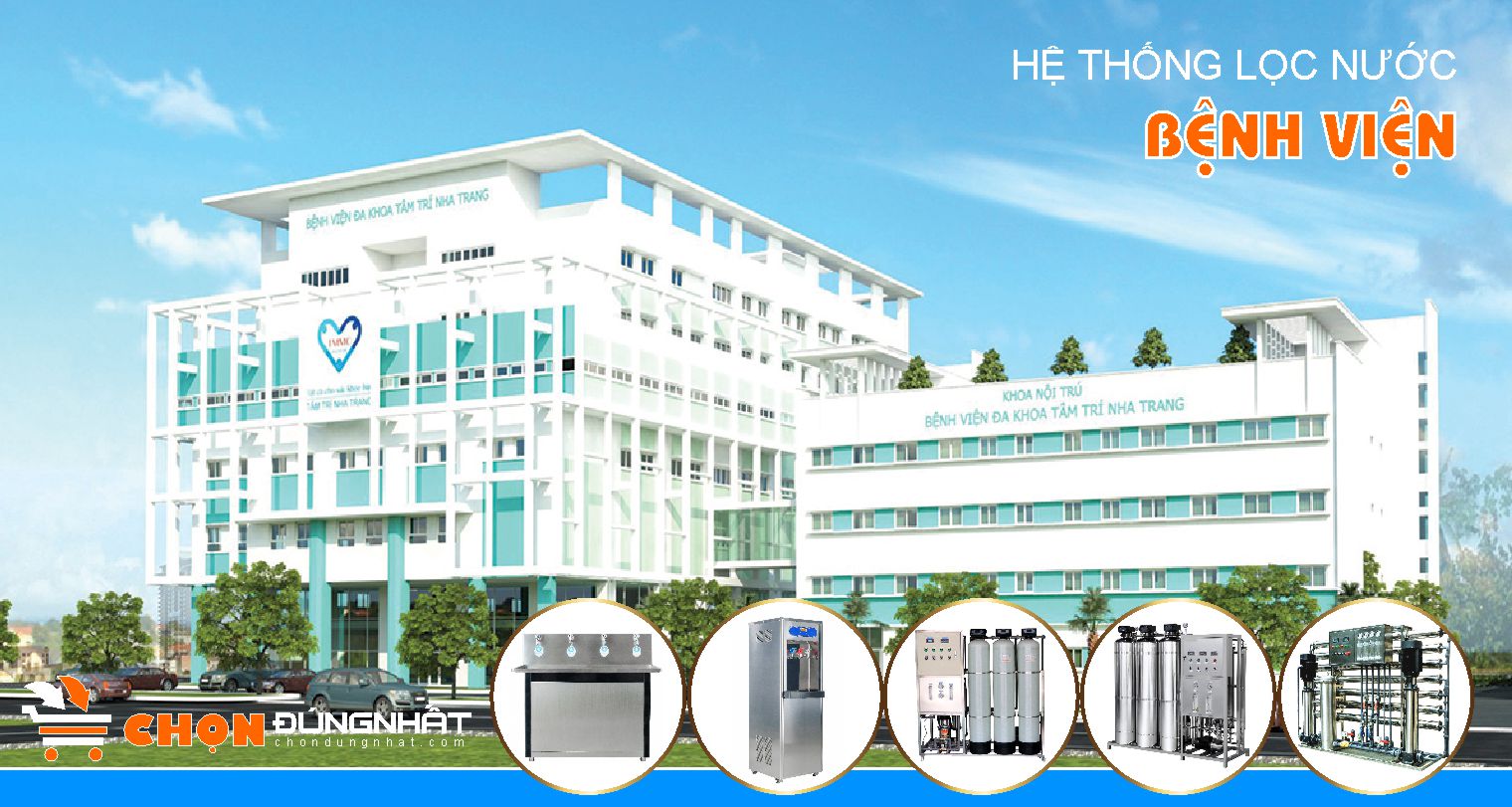 Công suất máy lọc nước công nghiệp như thế nào phù hợp cho Bệnh viện?