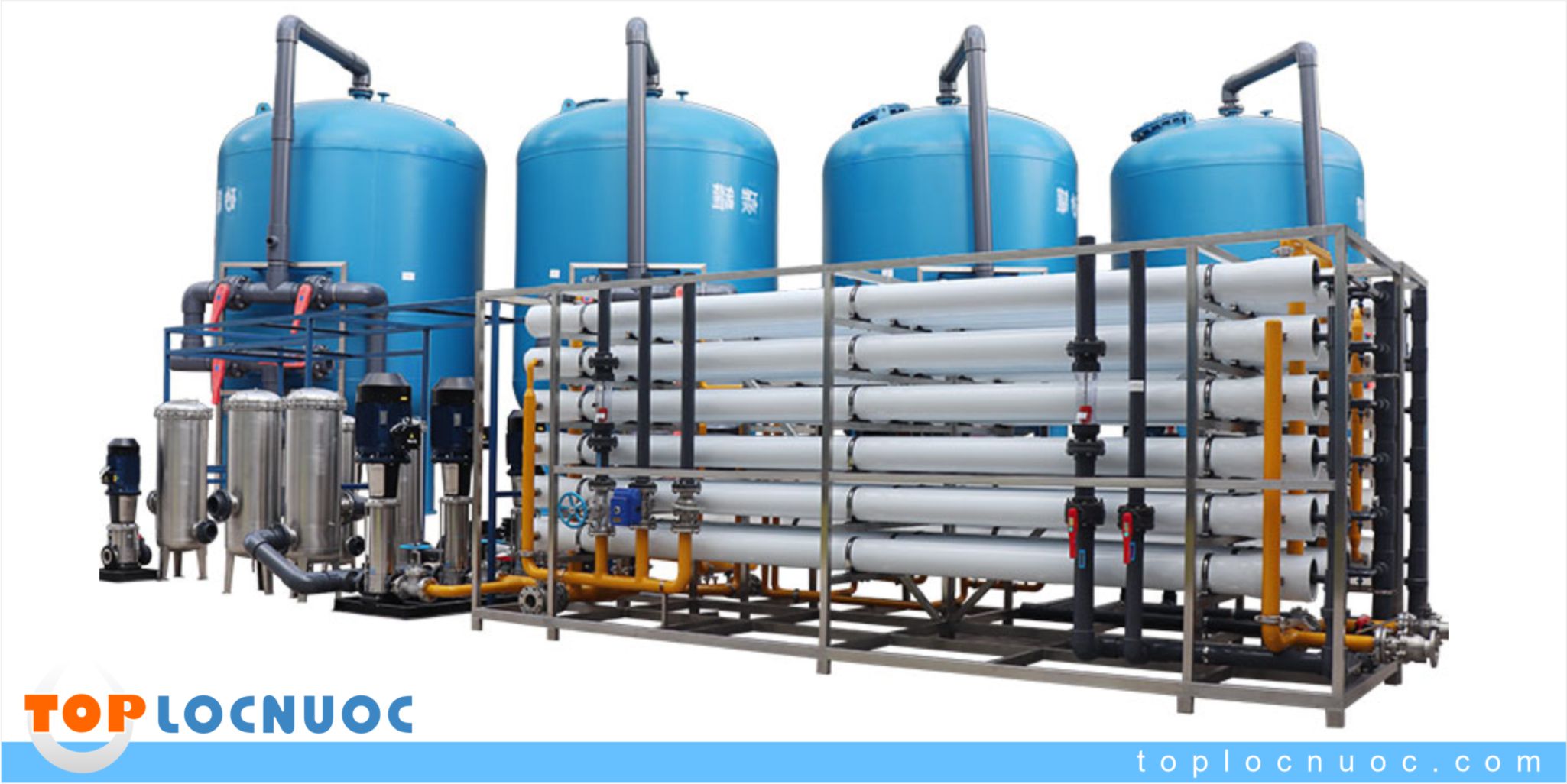 Giải pháp xử lý nước cho các Nhà máy sản xuất Công nghiệp