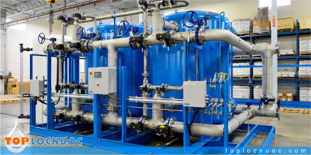 Hệ thống Tiền lọc, Làm mềm, Lọc thô Công nghiệp