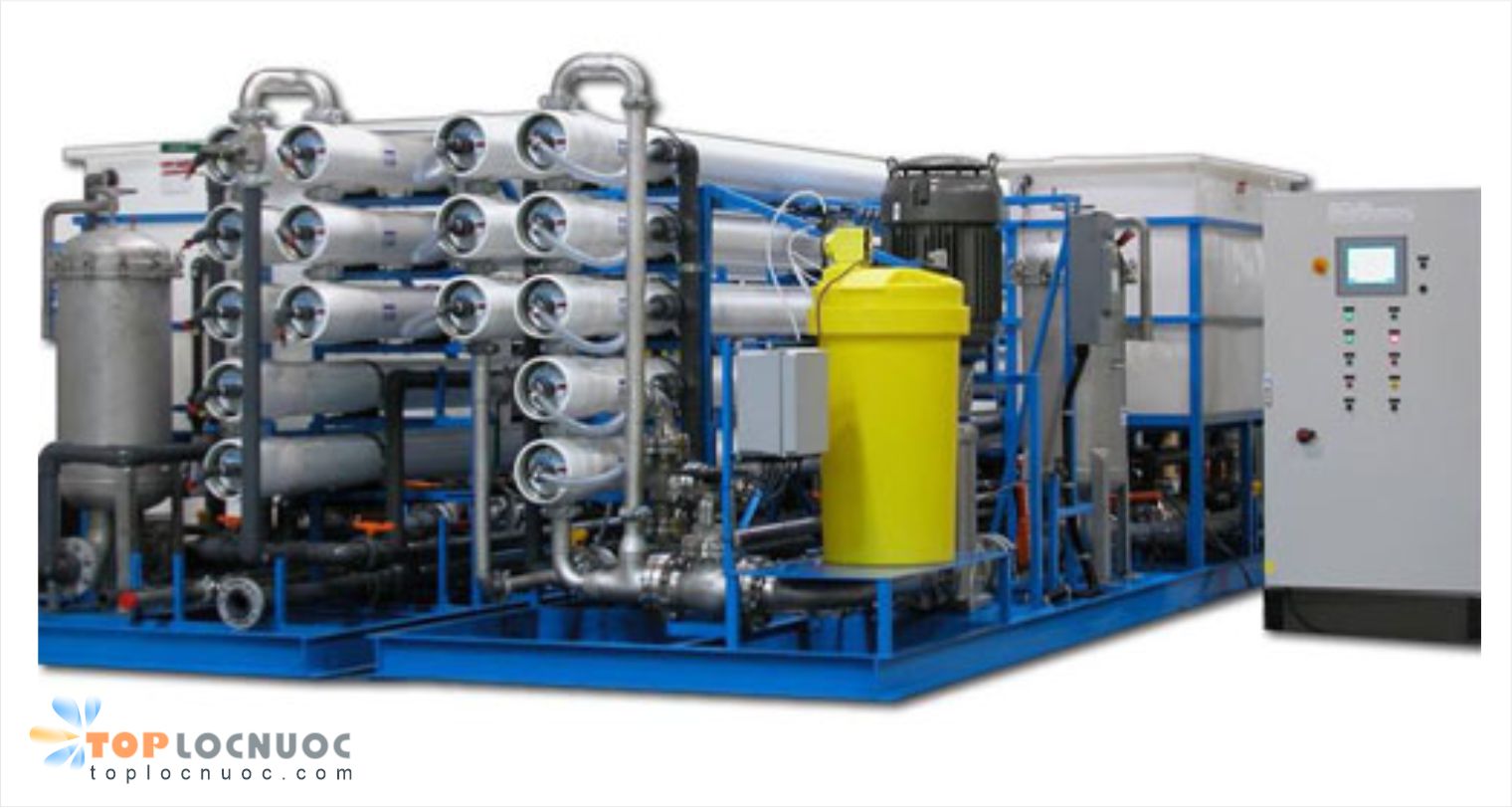 Hệ thống lọc nước Công nghiệp RO 2 cấp công suất 22 m3/h