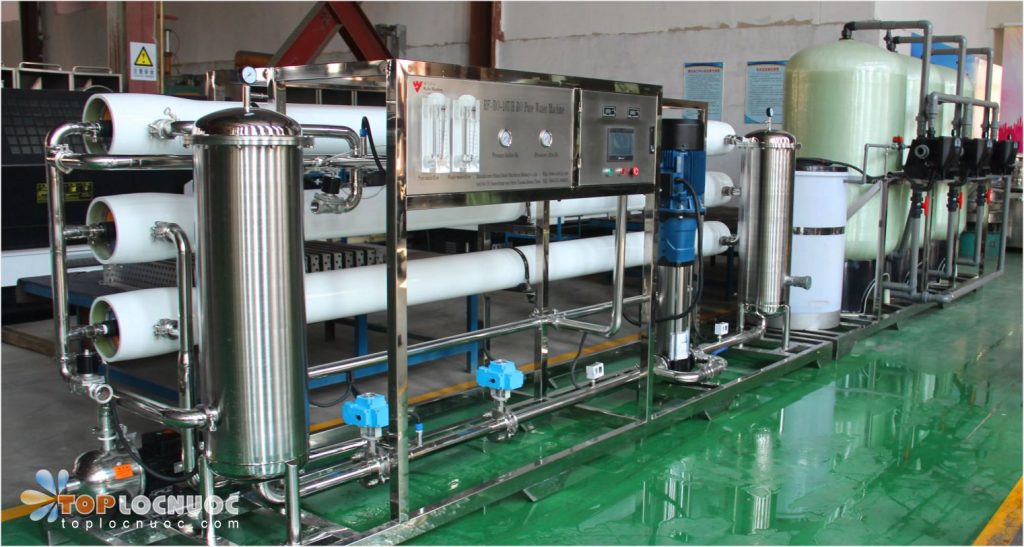 Cấu hình chi tiết Hệ thống Lọc nước công nghiệp RO 6 m3/h