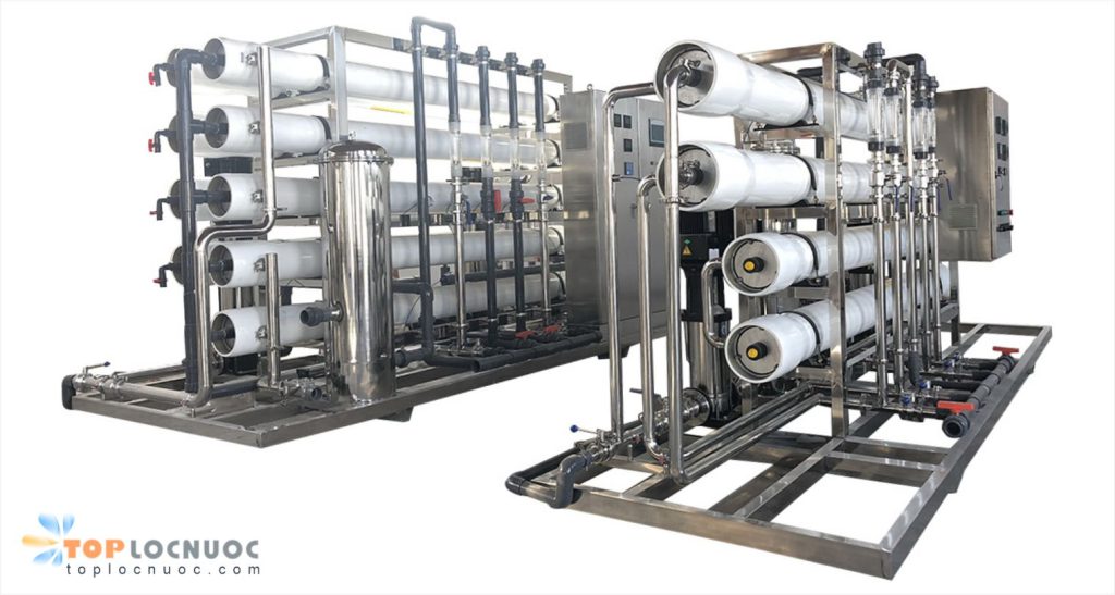 Hệ thống Lọc nước Công nghiệp RO 2 cấp 14 m3/h