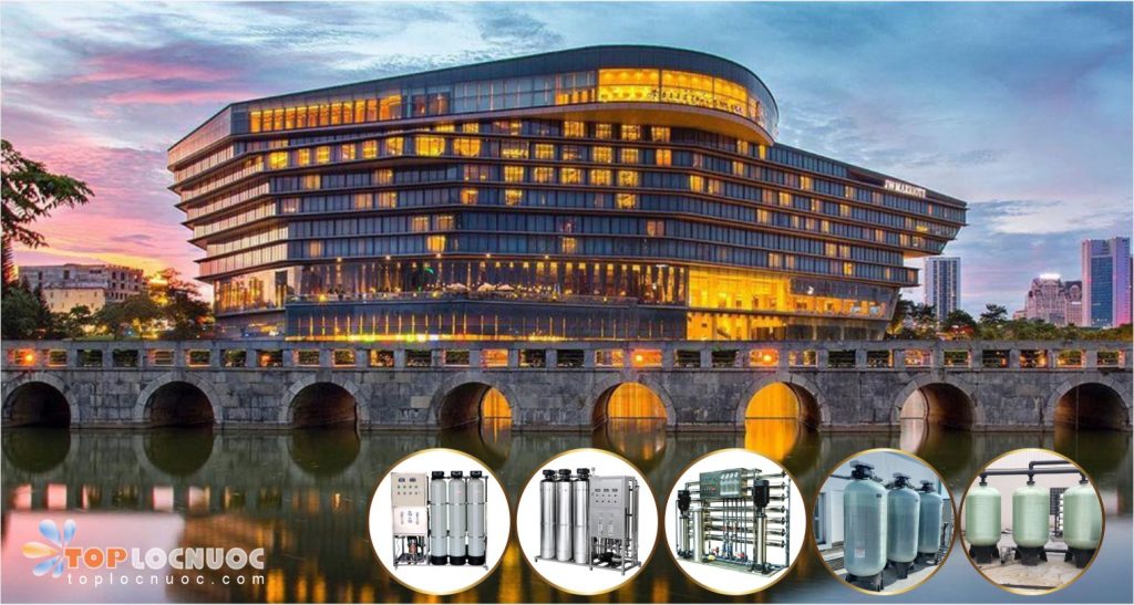 Chi tiết lắp đặt Máy lọc nước công nghiệp RO tinh khiết cho Khách sạn