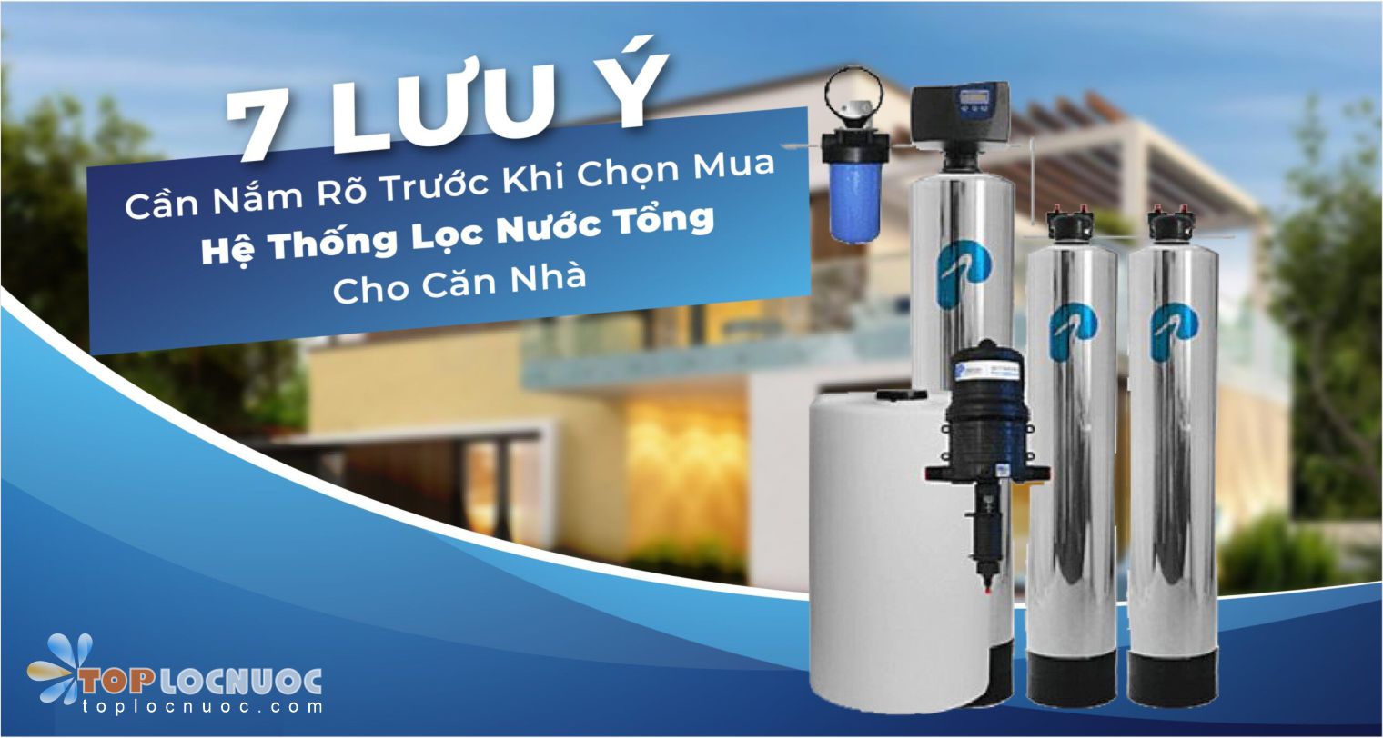 Hệ thống lọc nước tổng Biệt thự cao cấp, nhập khẩu chính hãng