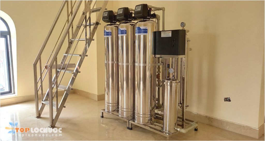 Hệ thống lọc tổng VSK03UF Inox dùng cho Khách sạn, Nhà nghỉ
