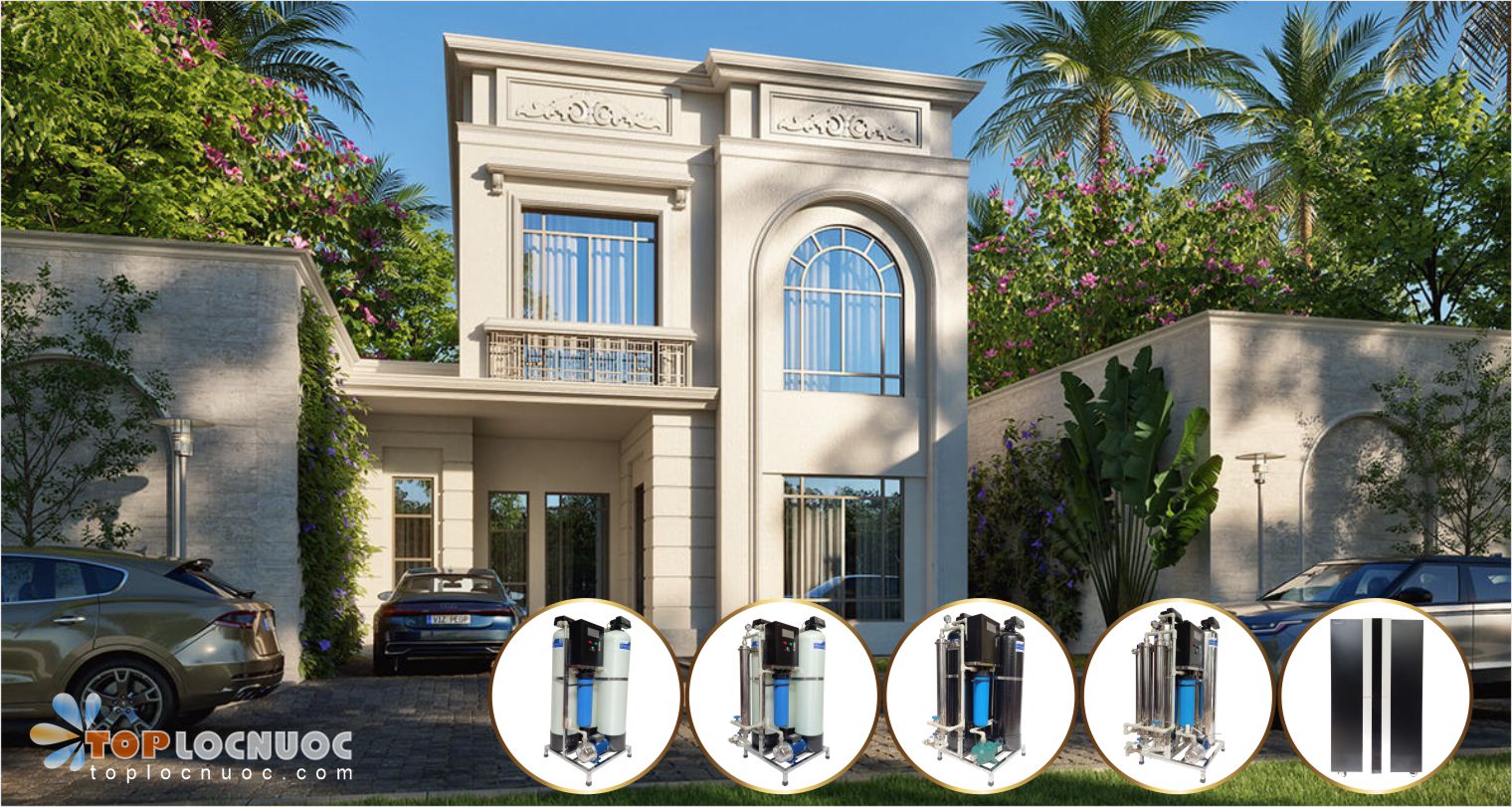 Lọc tổng biệt thự và những điều cần biết trước khi lắp đặt