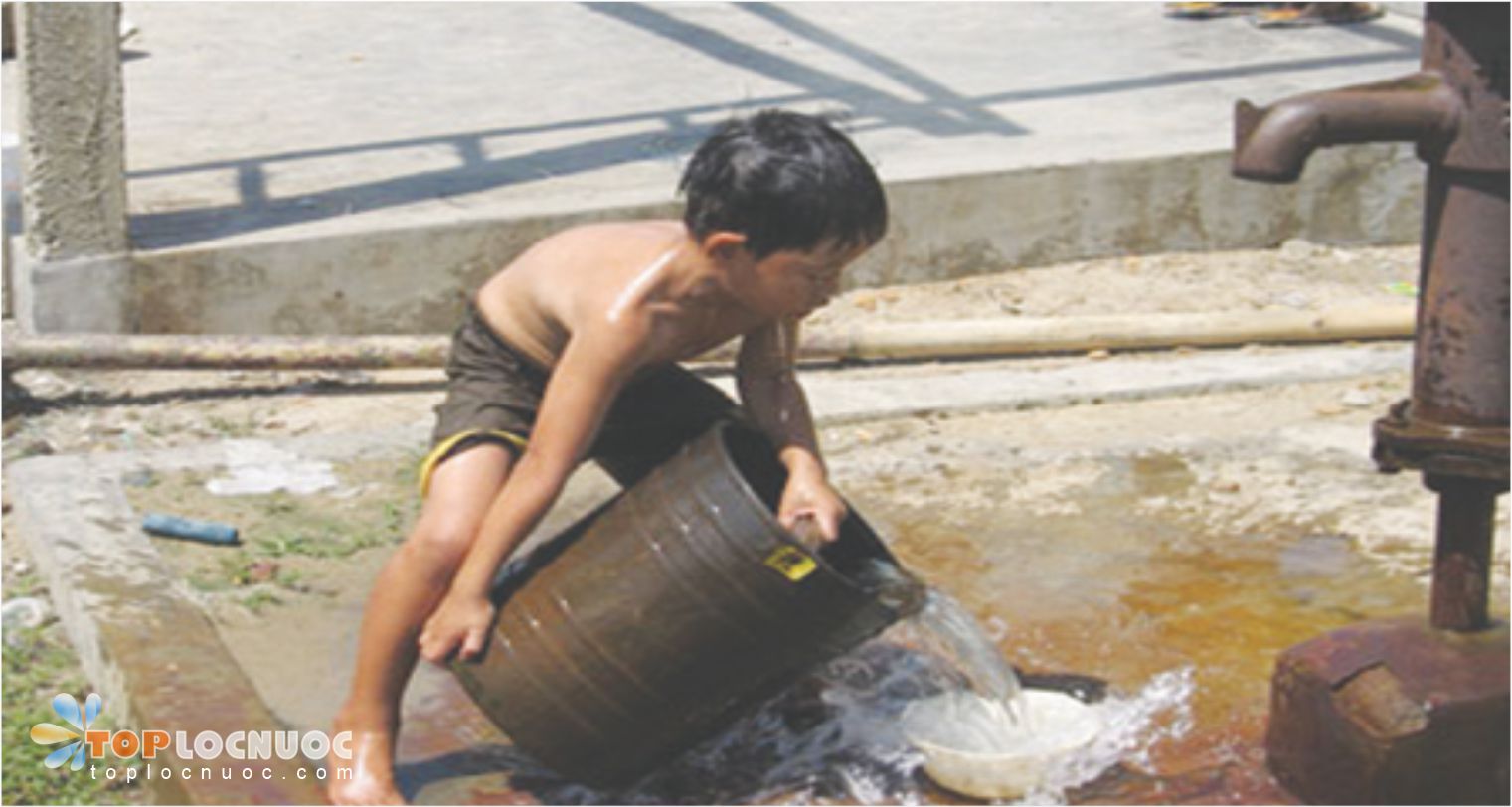 Các khu vực có nguồn nước nhiễm Nitrat, Nitrit, Amoni