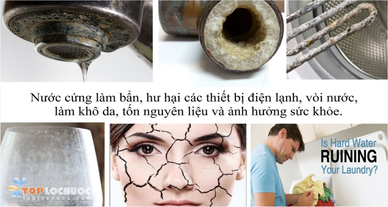 Nước cứng có tác hại gì? Làm thế nào để xử lý nước cứng?