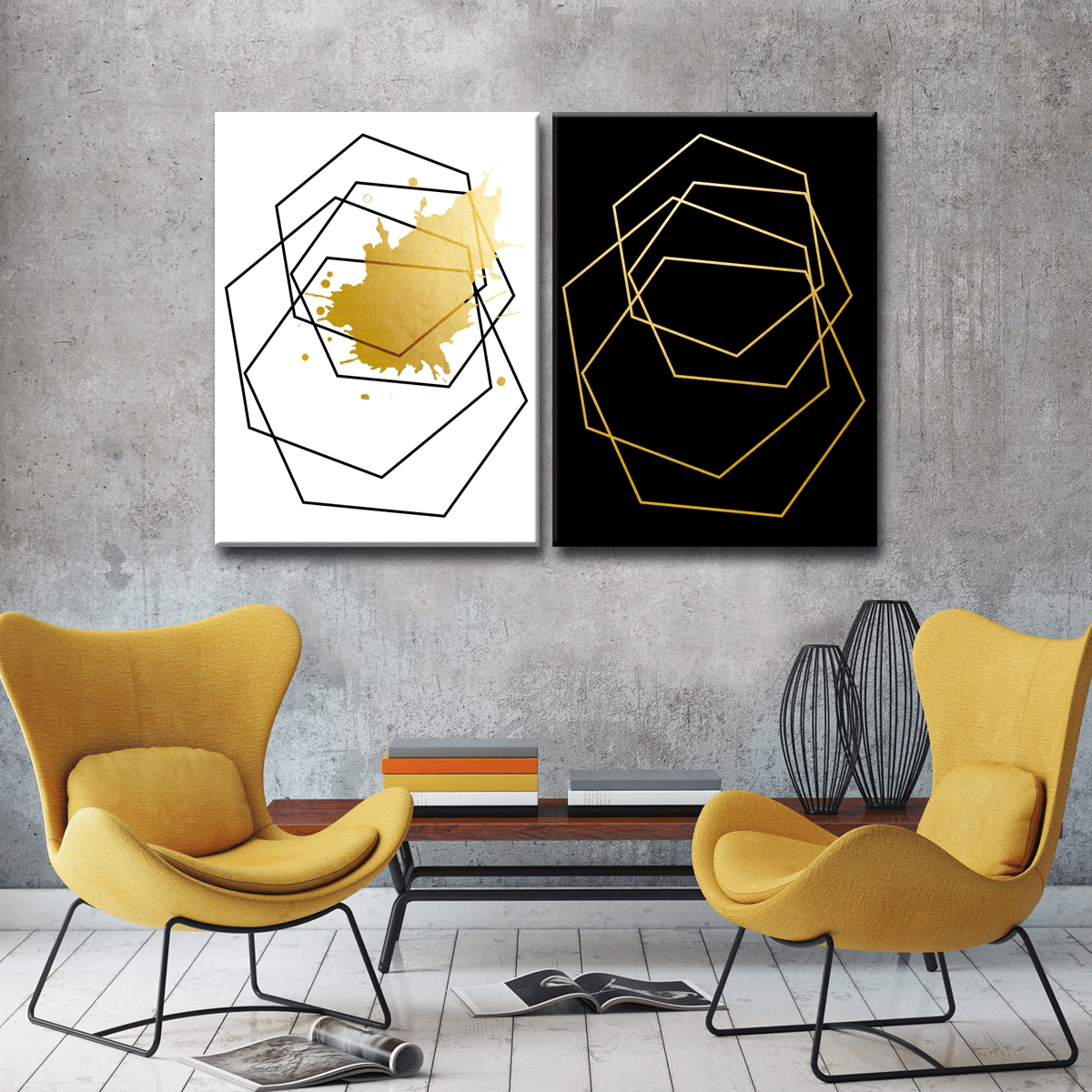 Những bức tranh treo phòng ngủ mệnh Kim nhiều tài lộc và may mắn