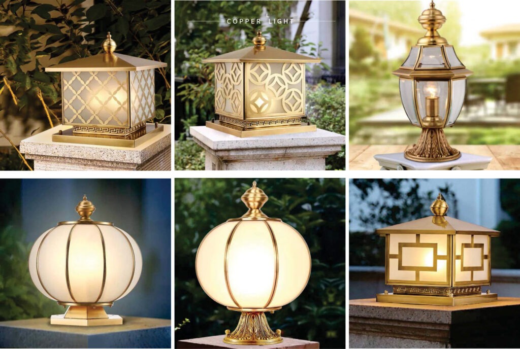 Lưu ý cách lắp đặt và lựa chọn đèn trụ cổng ngoài trời