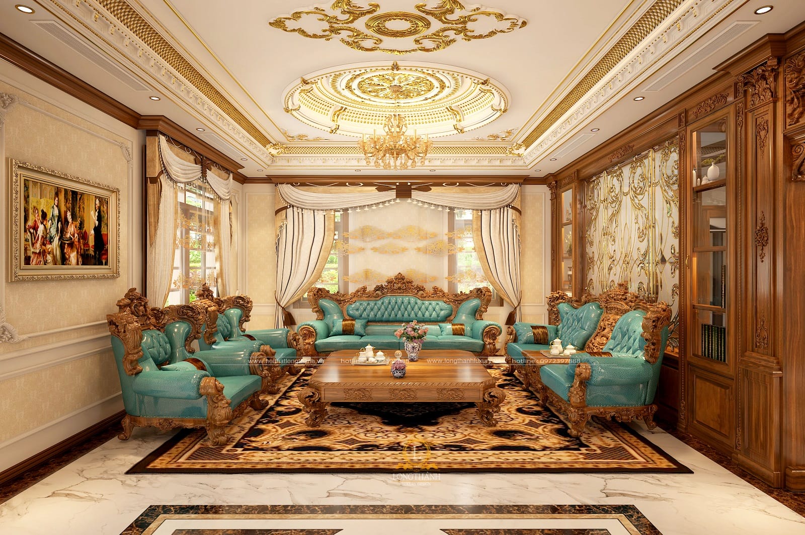 Phong cách Tân cổ điển là gì? Cần lưu ý gì khi thiết kế nội thất tân cổ điển?