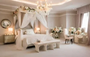 Phòng ngủ tân hôn lãng mạn với 3 đồ nội thất đẹp ngất ngây