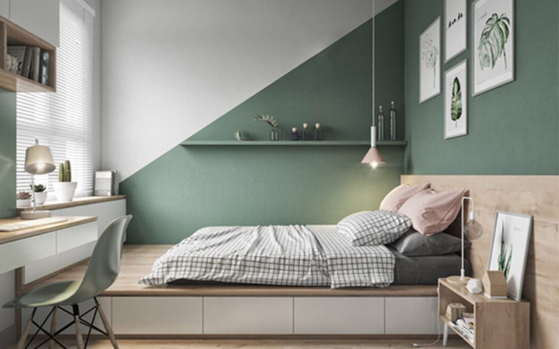 Gợi ý 5 màu sơn cho phòng ngủ để có một giấc ngủ ngon nhất