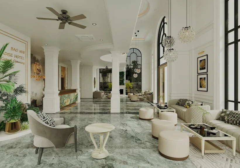 Khách Sạn Bảo Nhi Paradise – Không gian xịn sò gần Chợ đêm Mộc Châu