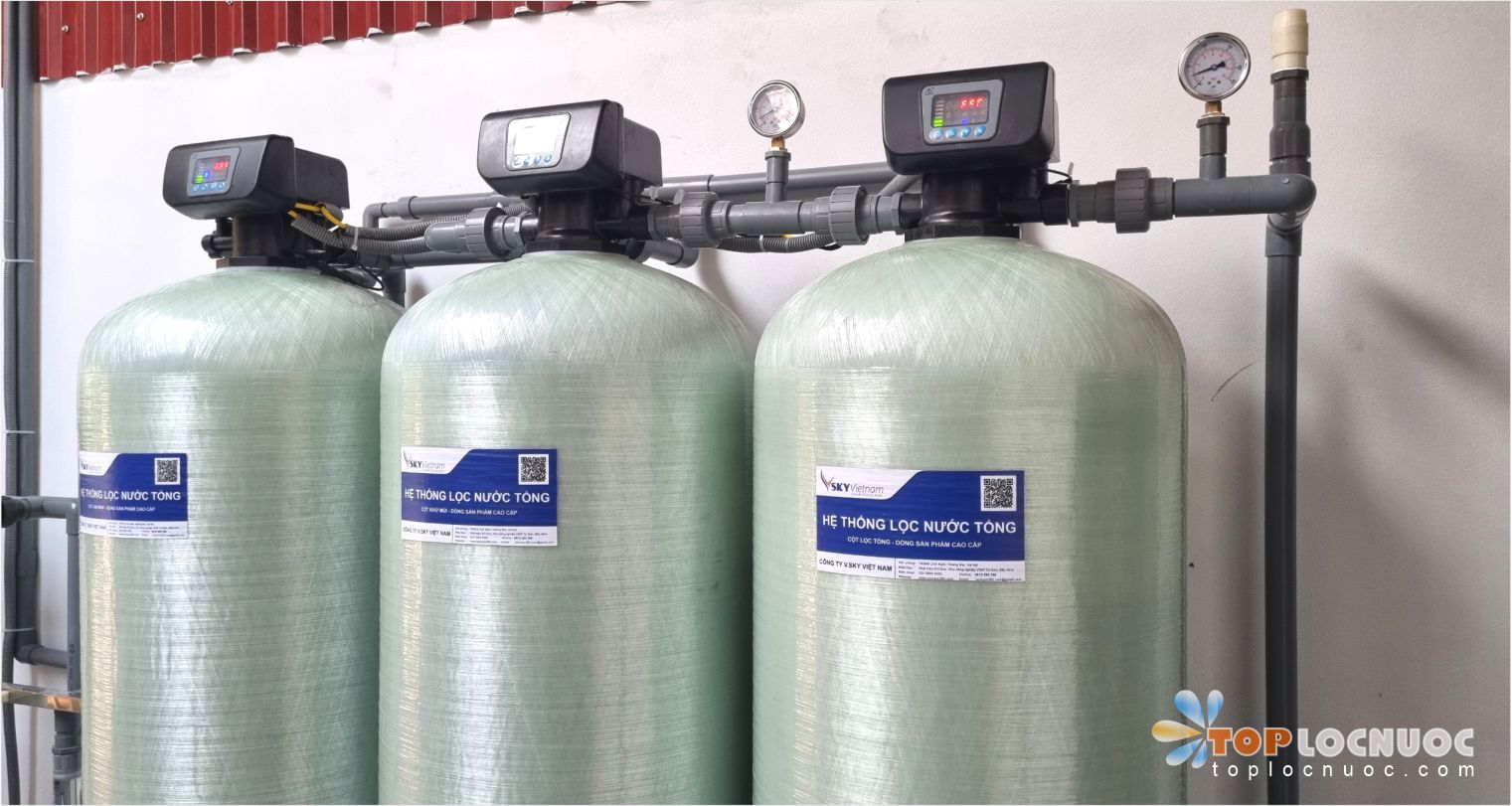 Hệ thống lọc nước tổng sinh hoạt cho Trường học phổ biến nhất 2025