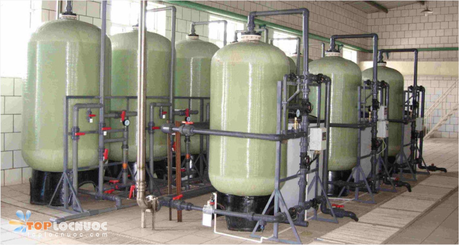 Hệ thống lọc nước tổng xử lý nước giếng khoan cho Tòa nhà