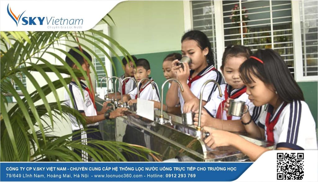 Báo giá thiết bị lọc nước công nghiệp cho Trường học mới nhất 2025