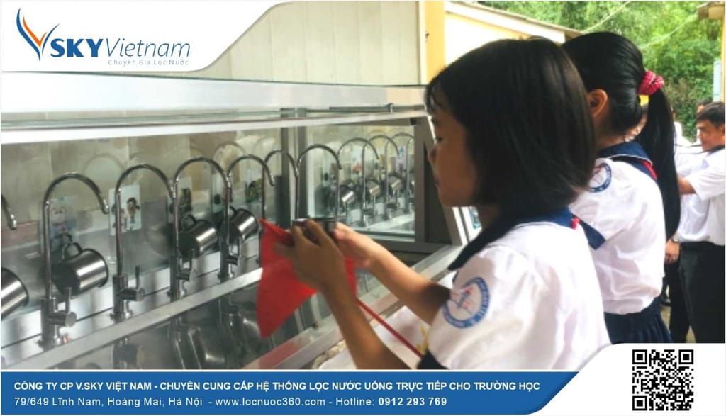 Báo giá Máy lọc nước cho trường học Mầm non, Tiểu học cập nhật 2025