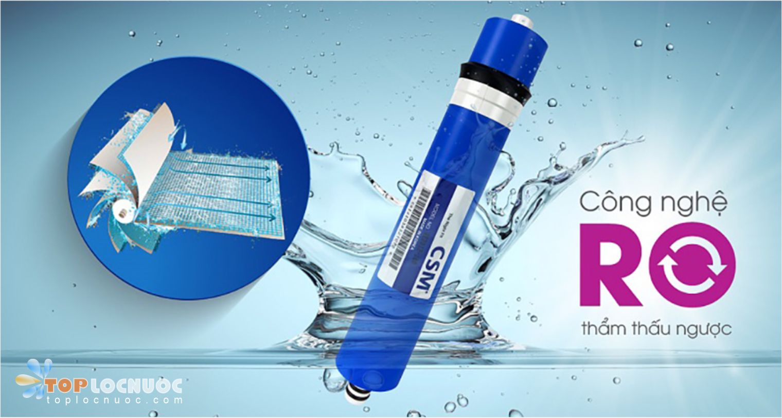 Màng lọc RO: Tìm hiểu công nghệ lọc thẩm thấu ngược vượt trội
