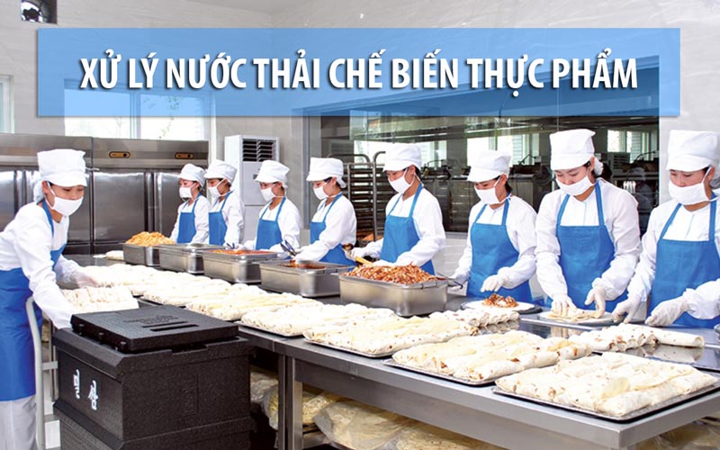 Hệ thống xử lý nước thải cho Nhà máy chế biến Thực phẩm