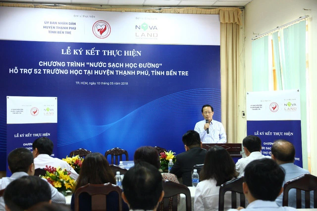 Triển khai “Nước sạch học đường” ở gần 80 trường học