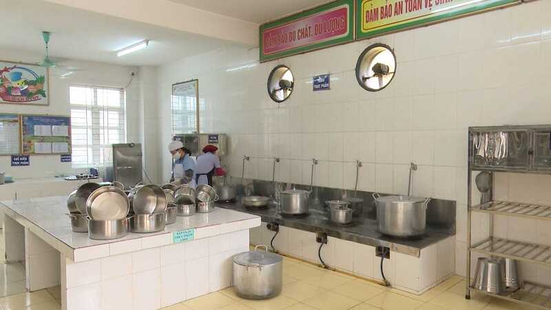 Quy định về bếp ăn trường mầm non được quy định thế nào?