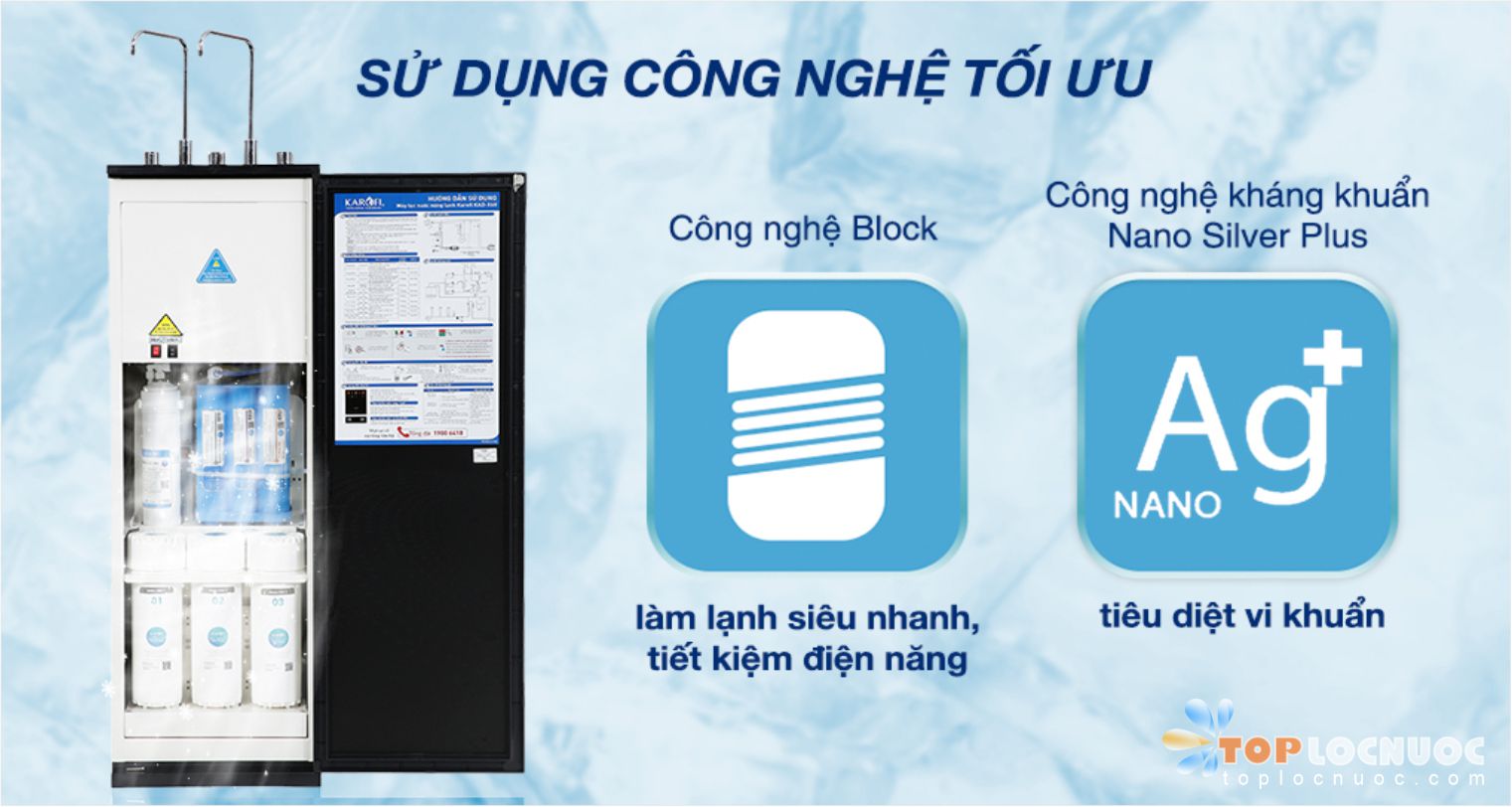 Tổng hợp giá bán Máy lọc nước nóng lạnh cho gia đình năm 2025