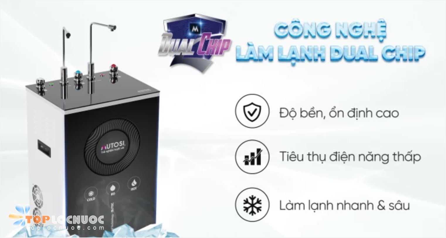 Máy lọc nước Nóng lạnh nào được mua nhiều nhất năm 2025?