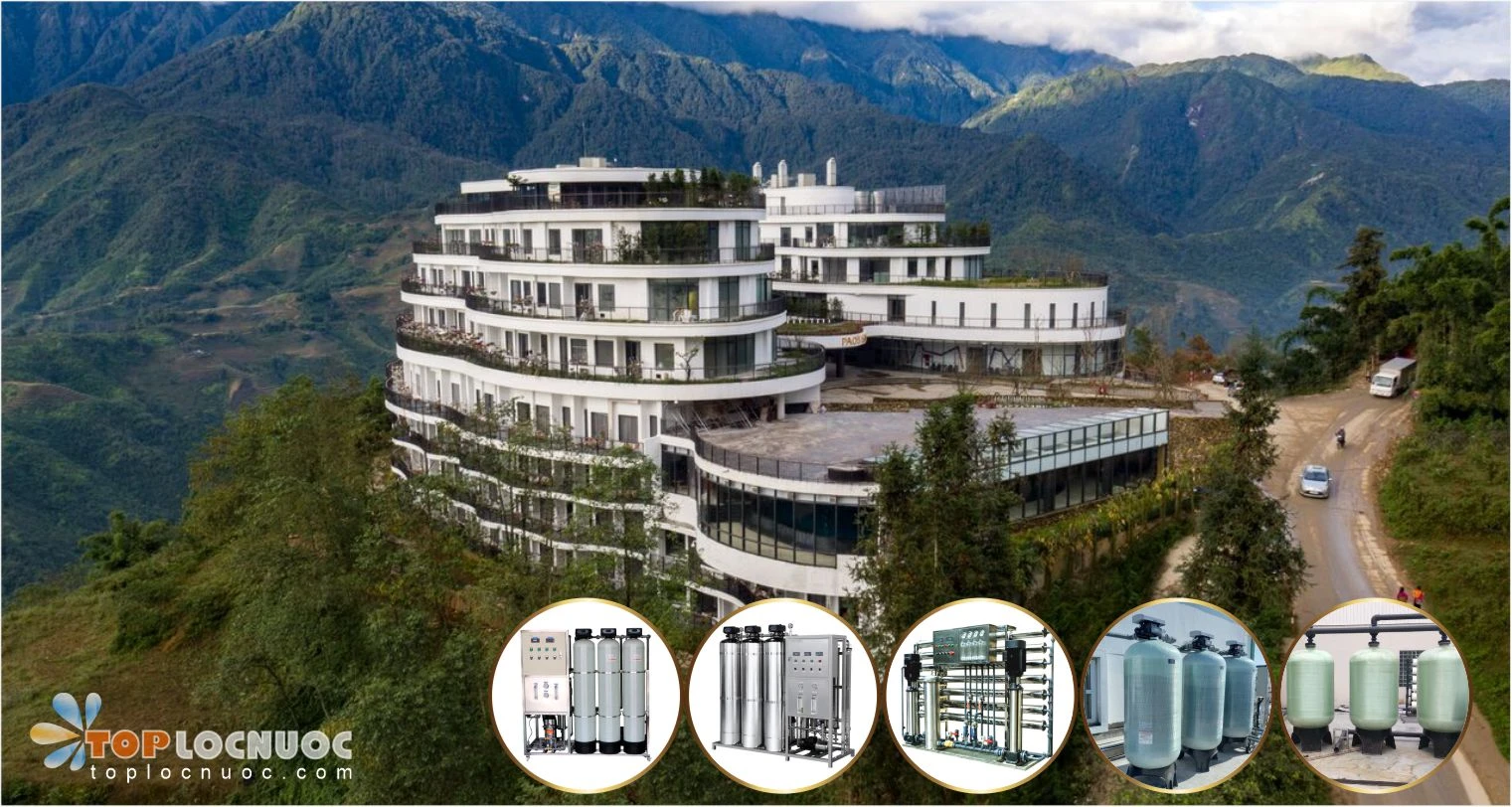 Lọc nước cho Khách sạn tại Sapa – Giải pháp xử lý nước giếng khoan hiệu quả