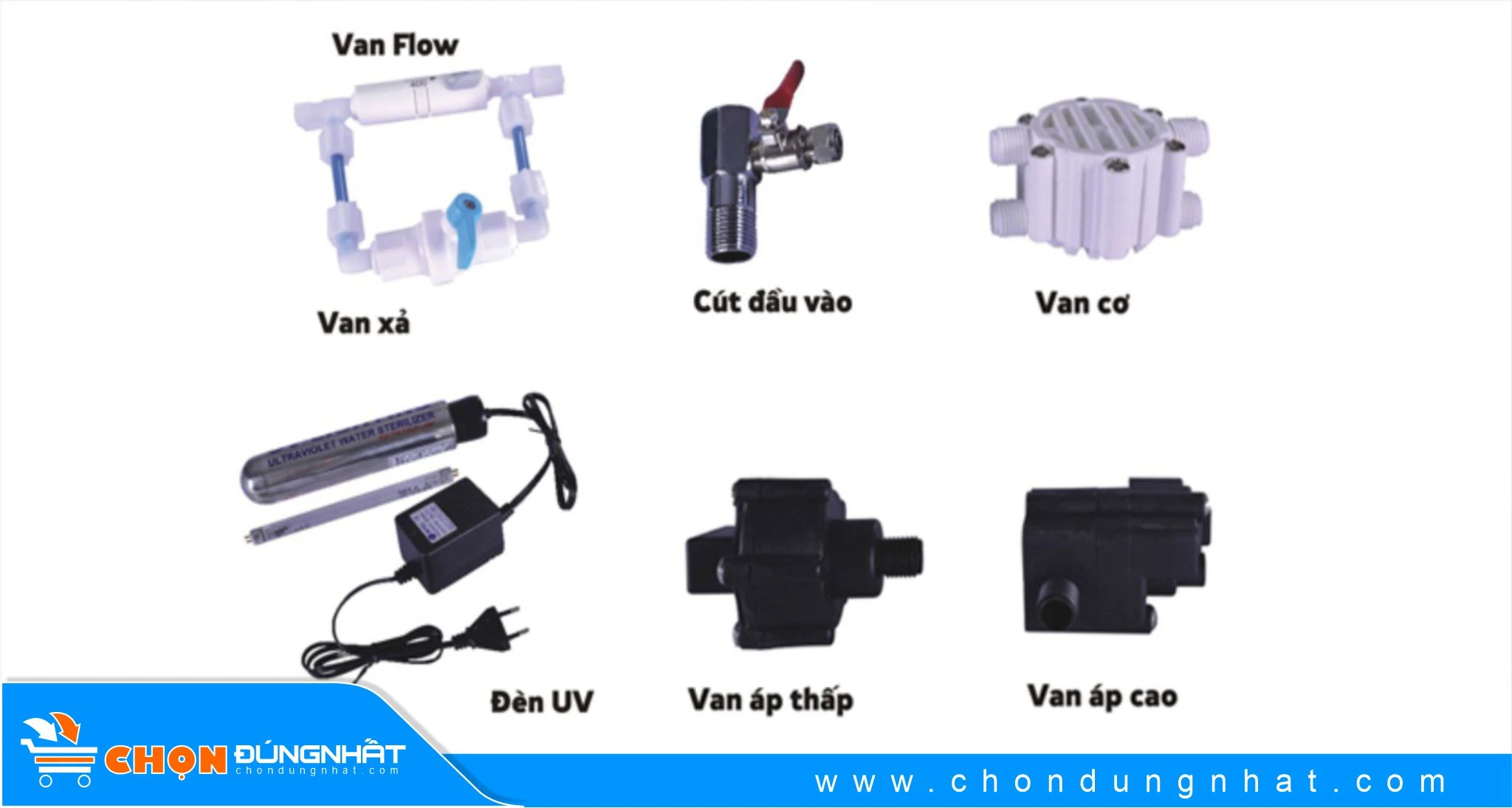 Có nên mua phụ kiện Máy lọc nước RO giá rẻ trên thị trường không?